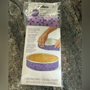 Wilton Bake-Even Strips New